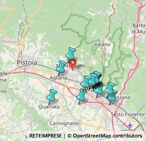 Mappa 59013 Montemurlo PO, Italia (6.56357)
