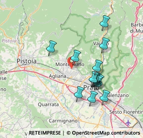 Mappa 59013 Montemurlo PO, Italia (6.9)