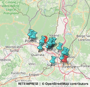 Mappa 59013 Montemurlo PO, Italia (9.90667)