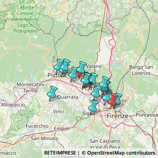 Mappa 59013 Montemurlo PO, Italia (10.57222)