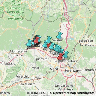 Mappa 59013 Montemurlo PO, Italia (9.733)