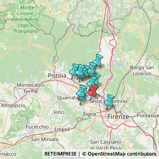 Mappa 59013 Montemurlo PO, Italia (6.94167)