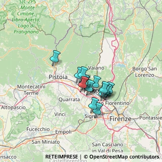 Mappa 59013 Montemurlo PO, Italia (9.28235)
