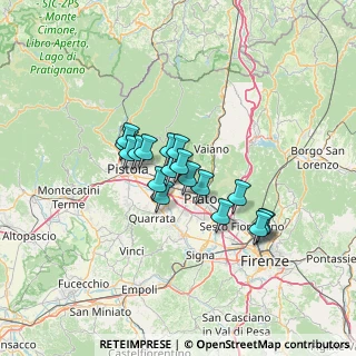 Mappa 59013 Montemurlo PO, Italia (9.64167)