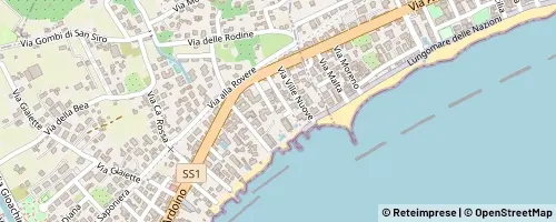Mappa Diano Marina