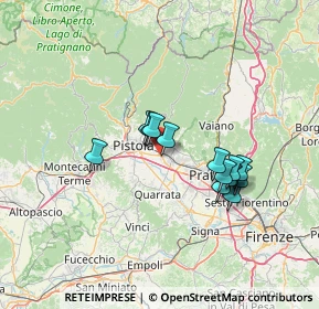 Mappa Via Dell'Orsa Maggiore, 51100 Pistoia PT, Italia (11.64929)
