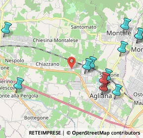 Mappa Via Dell'Orsa Maggiore, 51100 Pistoia PT, Italia (2.67462)