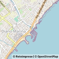 Mapa Diano Marina