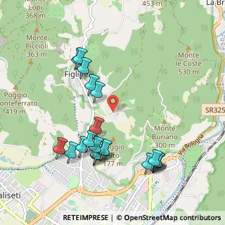 Mappa Via degli Olivi, 59100 Prato PO, Italia (1.0885)