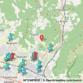 Mappa Via degli Olivi, 59100 Prato PO, Italia (3.35786)