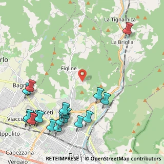 Mappa Via degli Olivi, 59100 Prato PO, Italia (2.91368)