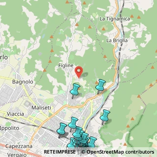 Mappa Via degli Olivi, 59100 Prato PO, Italia (3.624)