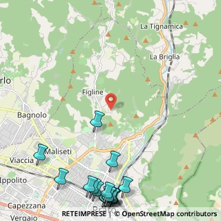 Mappa Via degli Olivi, 59100 Prato PO, Italia (3.545)