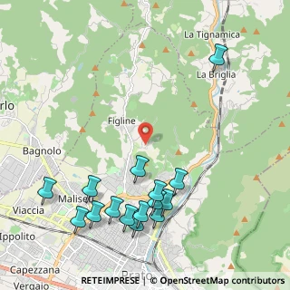 Mappa Via degli Olivi, 59100 Prato PO, Italia (2.57667)