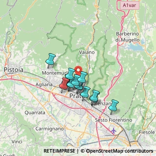 Mappa Via degli Olivi, 59100 Prato PO, Italia (4.97643)