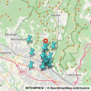 Mappa Via degli Olivi, 59100 Prato PO, Italia (3.58313)