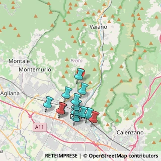 Mappa Via degli Olivi, 59100 Prato PO, Italia (3.95231)
