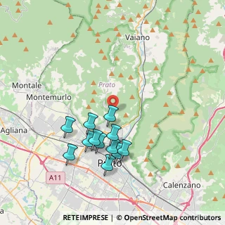 Mappa Via degli Olivi, 59100 Prato PO, Italia (3.67583)