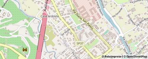 Mappa Diano Castello