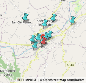 Mappa Via Largo Centro Studi, 47833 Morciano di Romagna RN, Italia (1.29083)