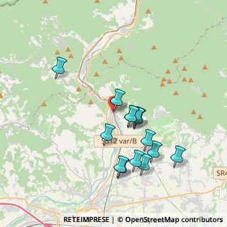 Mappa Via Fambrini Raffaello, 55100 Lucca LU, Italia (3.60643)