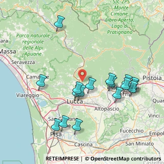 Mappa Via Tramonte, 55100 Lucca LU, Italia (16.94)