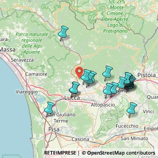 Mappa Via Tramonte, 55100 Lucca LU, Italia (16.749)