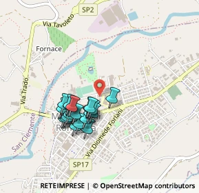 Mappa Via Stadio, 47833 Morciano di Romagna RN, Italia (0.381)