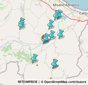 Mappa Via Stadio, 47833 Morciano di Romagna RN, Italia (3.37667)