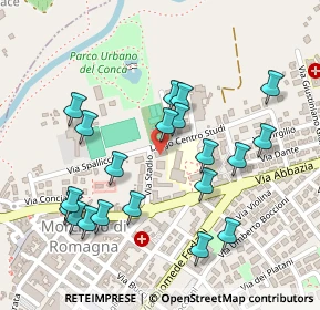 Mappa Via Stadio, 47833 Morciano di Romagna RN, Italia (0.2545)