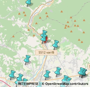 Mappa Ponte A Moriano, 55100 Lucca LU, Italia (7.164)