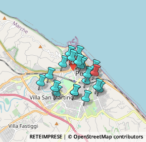 Mappa Via Porta Rimini, 61121 Pesaro PU, Italia (1.178)