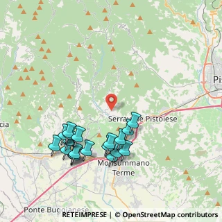 Mappa Via Bolognola, 51016 Montecatini Terme PT, Italia (4.36842)