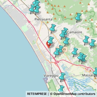 Mappa Via Italica, 55041 Camaiore LU, Italia (5.4385)