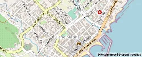 Mappa Diano Marina