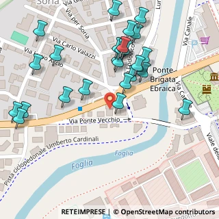 Mappa Via Ponte Vecchio, 61121 Pesaro PU, Italia (0.13462)
