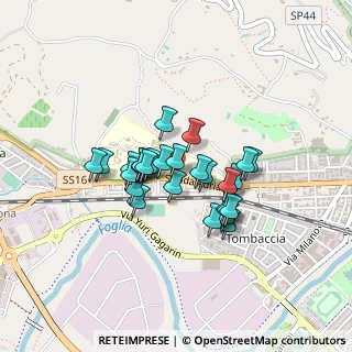 Mappa Via Gradisca, 61121 Pesaro PU, Italia (0.30357)