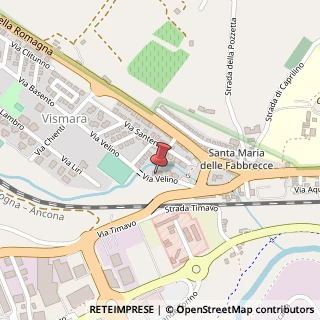 Mappa Via Velino, 23, 61121 Pesaro, Pesaro e Urbino (Marche)