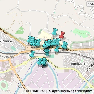 Mappa Via Podgora, 61121 Pesaro PU, Italia (0.29222)