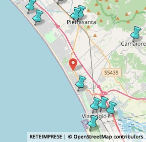 Mappa Via Montepania, 55041 Camaiore LU, Italia (5.95364)