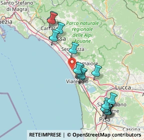 Mappa Via Montepania, 55041 Camaiore LU, Italia (16.27625)