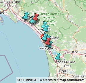 Mappa Via Montepania, 55041 Camaiore LU, Italia (10.20588)