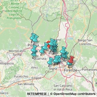 Mappa Viale A. Labriola, 59013 Montemurlo PO, Italia (10.5275)