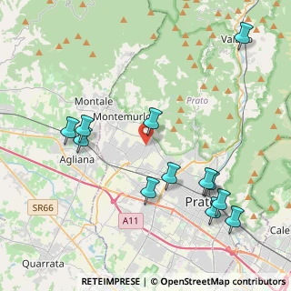 Mappa Viale A. Labriola, 59013 Montemurlo PO, Italia (4.795)