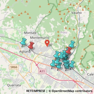 Mappa Viale A. Labriola, 59013 Montemurlo PO, Italia (4.35529)
