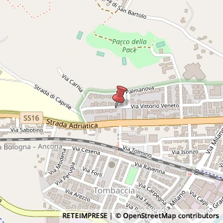 Mappa Via Vittorio Veneto, 10, 61122 Pesaro, Pesaro e Urbino (Marche)