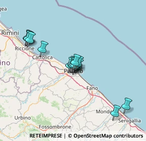 Mappa Via Pietro Petrucci, 61100 Pesaro PU, Italia (11.12688)