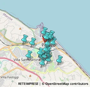 Mappa Via Benedetto Cairoli, 61121 Pesaro PU, Italia (1.18)