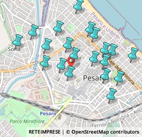 Mappa Via Benedetto Cairoli, 61121 Pesaro PU, Italia (0.4865)