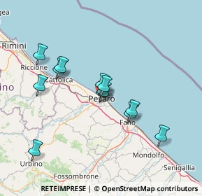 Mappa Via Benedetto Cairoli, 61121 Pesaro PU, Italia (12.8225)